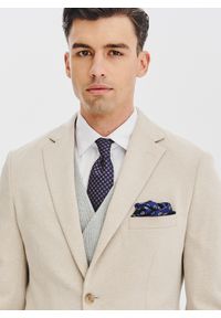 Pako Lorente - PAKO LORENTE - Dzianinowa marynarka w kratkę. Materiał: dzianina. Wzór: kratka. Sezon: jesień #8