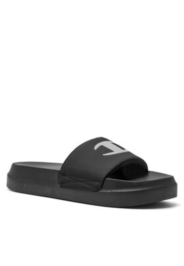 Champion Klapki S11627-KK001 Czarny. Kolor: czarny. Materiał: syntetyk