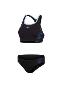 Strój pływacki dwuczęściowy damski Speedo Placement. Kolor: czarny