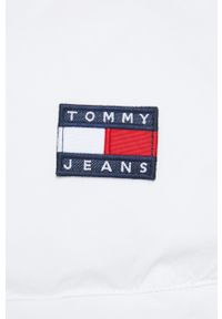 Tommy Jeans kurtka damska kolor biały zimowa. Kolor: biały. Materiał: puch, poliamid. Sezon: zima #6