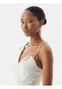 Rinascimento Kombinezon CFC0019922002 Biały Regular Fit. Kolor: biały. Materiał: syntetyk #5