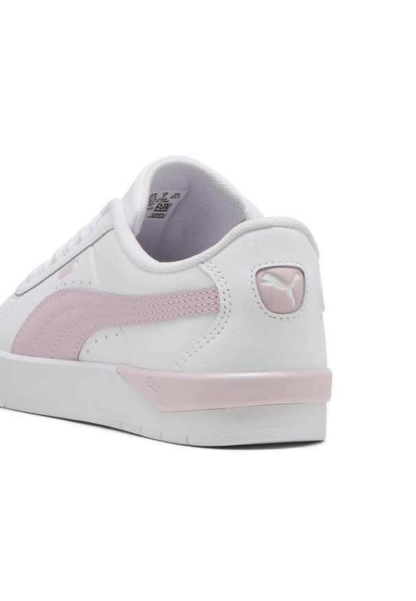 Puma - Damskie sneakersy Jada Classic PUMA White Rose Mauve Pink. Okazja: na co dzień. Kolor: różowy, biały, wielokolorowy. Materiał: syntetyk. Szerokość cholewki: normalna. Sport: tenis