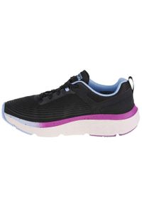 skechers - Buty do biegania damskie, Skechers Max Cushioning Delta - Sunny Road. Kolor: czarny. Materiał: materiał, syntetyk, tkanina