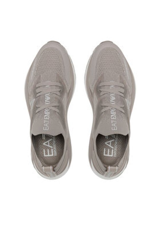 EA7 Emporio Armani Sneakersy X8X113 XK269 S307 Beżowy. Kolor: beżowy. Materiał: materiał