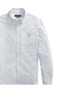 Polo Ralph Lauren Koszula Core Replen 710549084 Niebieski Slim Fit. Typ kołnierza: polo. Kolor: niebieski. Materiał: bawełna #6