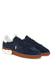 Polo Ralph Lauren Sneakersy Bedford 809978008001 Granatowy. Kolor: niebieski. Materiał: skóra, zamsz #2