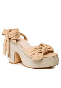 DeeZee Sandały HGT22059 Beżowy. Kolor: beżowy. Materiał: materiał #4