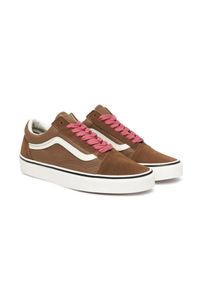 Vans - Buty VANS OLD SKOOL POP Brązowy. Kolor: brązowy. Materiał: tkanina, skóra. Model: Vans Old Skool