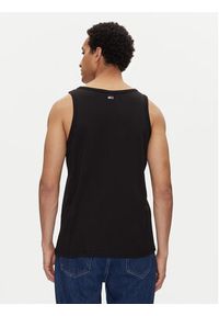 Tommy Jeans Tank top Entry Graphic DM0DM20790 Czarny Slim Fit. Kolor: czarny. Materiał: bawełna #3