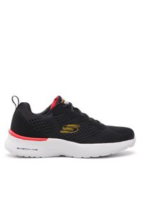 skechers - Skechers Sneakersy Tuned Up 232291/BLK Czarny. Kolor: czarny. Materiał: materiał