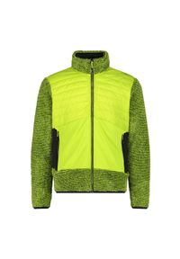 Bluza męska turystyczna CMP 34P1717. Okazja: na co dzień. Kolor: zielony. Styl: casual, sportowy. Sport: turystyka piesza #1