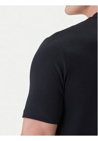 Karl Lagerfeld - KARL LAGERFELD T-Shirt 755036 562221 Granatowy Loose Fit. Typ kołnierza: dekolt w karo. Kolor: niebieski. Materiał: bawełna #5