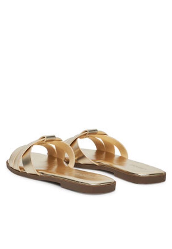 Jenny - JENNY Klapki 5762015 Złoty. Kolor: złoty. Materiał: materiał, syntetyk