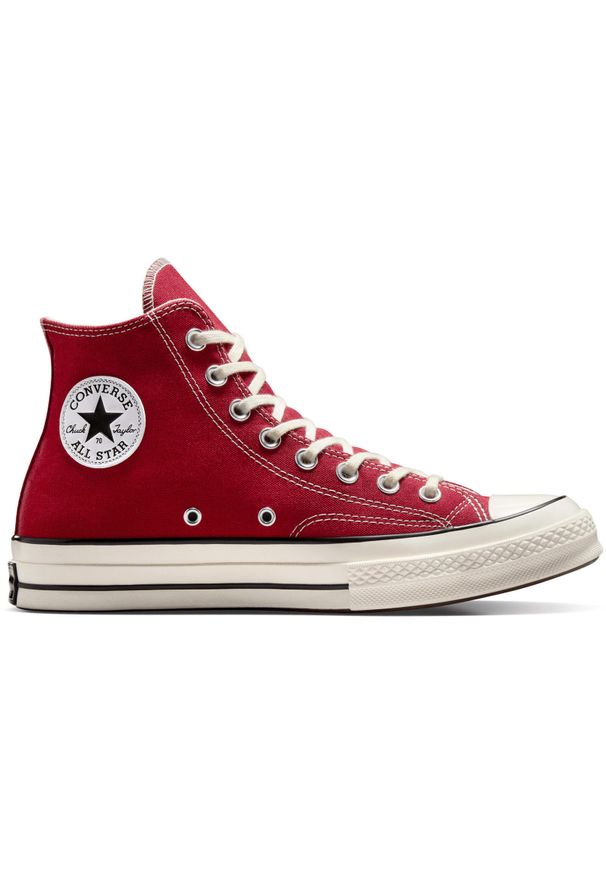 Buty sportowe Converse Chuck 70. Kolor: czerwony. Materiał: materiał. Sport: skateboard
