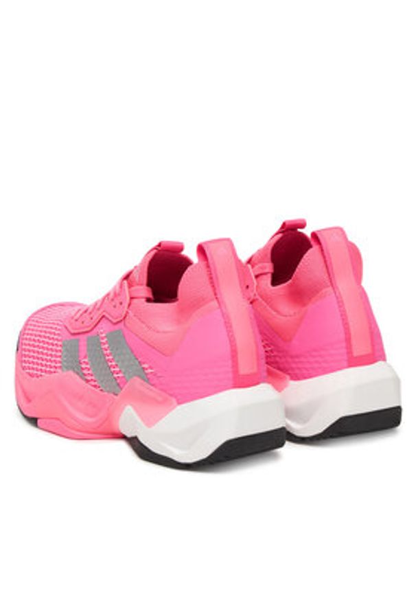 Adidas - adidas Buty na siłownię Rapidmove Adv 2 JQ3939 Różowy. Kolor: różowy. Materiał: materiał. Sport: fitness