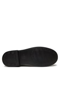 Clarks Oxfordy Splend Weave 26176808 Czarny. Kolor: czarny. Materiał: skóra