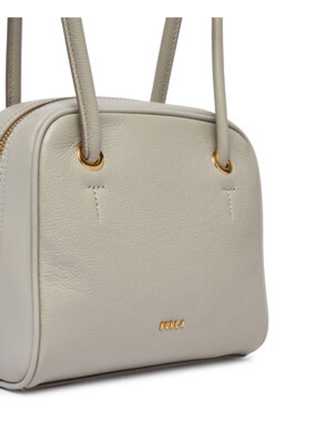 Furla Torebka Poppy S WB02064 BX4573 CN 4897S Szary. Kolor: szary. Materiał: skórzane