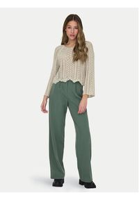 only - ONLY Sweter Nola 15233173 Szary Regular Fit. Kolor: szary. Materiał: syntetyk #4