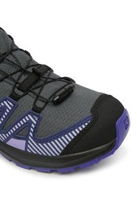 salomon - Salomon Trekkingi Xa Pro V8 Mid Waterproof L47857300 Szary. Kolor: szary. Materiał: materiał #5