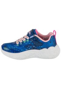 skechers - Buty sportowe Sneakersy dziewczęce, Eternal Heart Lights. Kolor: niebieski. Sport: turystyka piesza