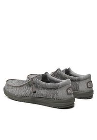 Hey dude - Hey Dude Mokasyny Wally 40536-025 Szary. Kolor: szary. Materiał: materiał #5