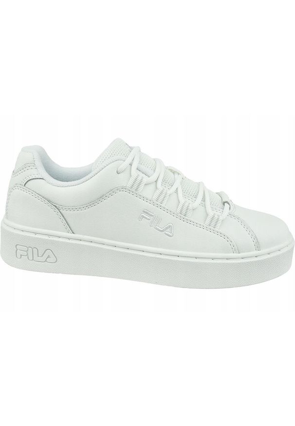 Fila - Buty do chodzenia damskie File Overstate X Aversario Low. Zapięcie: sznurówki. Kolor: biały, wielokolorowy. Materiał: skóra, syntetyk, materiał. Szerokość cholewki: normalna. Sport: turystyka piesza