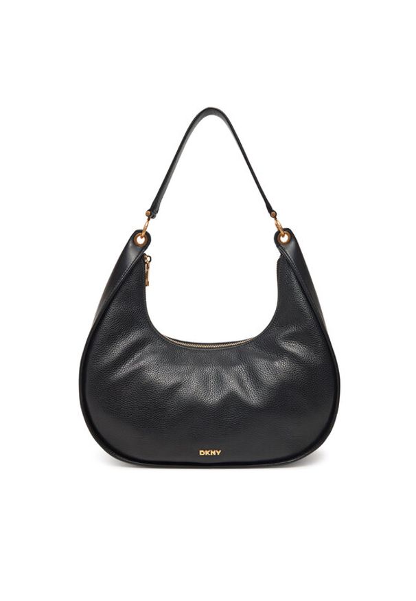 DKNY Torebka R44CAI48 Czarny. Kolor: czarny. Materiał: skórzane