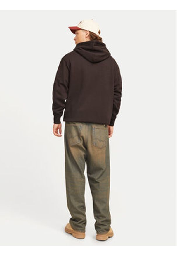 Jack & Jones - Jack&Jones Bluza Vesterbro 12241687 Brązowy Relaxed Fit. Kolor: brązowy. Materiał: syntetyk, bawełna