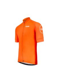 KEADA SPORTS - Damska koszulka kolarska z krótkim rękawem – Pomarańczowa. Kolor: pomarańczowy. Długość rękawa: krótki rękaw. Długość: krótkie. Sport: kolarstwo