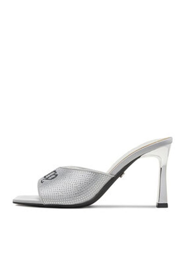 Juicy Couture Klapki CEO-259-29-06 Srebrny. Kolor: srebrny. Materiał: materiał
