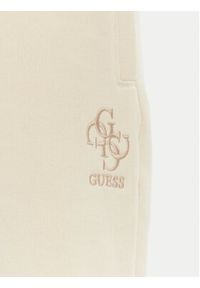 Guess Szorty sportowe M5GD10 KCN01 Écru Regular Fit. Materiał: bawełna. Styl: sportowy #2