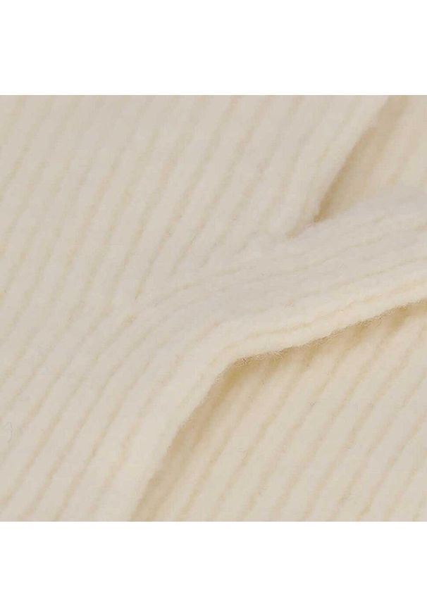 HEAT KEEPER - Długie rękawiczki bez palców dla kobiet - Moda - Woolwhite. Kolor: biały. Materiał: poliakryl. Sezon: zima. Sport: narciarstwo