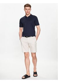Calvin Klein Szorty materiałowe Modern Twill K10K111788 Beżowy Slim Fit. Kolor: beżowy. Materiał: bawełna