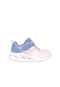 skechers - Buty sportowe dziecięce Skechers S Lights Sola LED. Kolor: biały, fioletowy, wielokolorowy