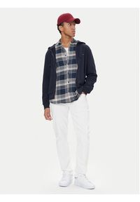TOMMY HILFIGER - Tommy Hilfiger Bluza Essential MW0MW37239 Granatowy Regular Fit. Kolor: niebieski. Materiał: bawełna #3
