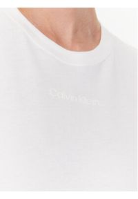 Calvin Klein Performance T-Shirt 00GWS3K104 Beżowy Relaxed Fit. Kolor: beżowy. Materiał: syntetyk, bawełna