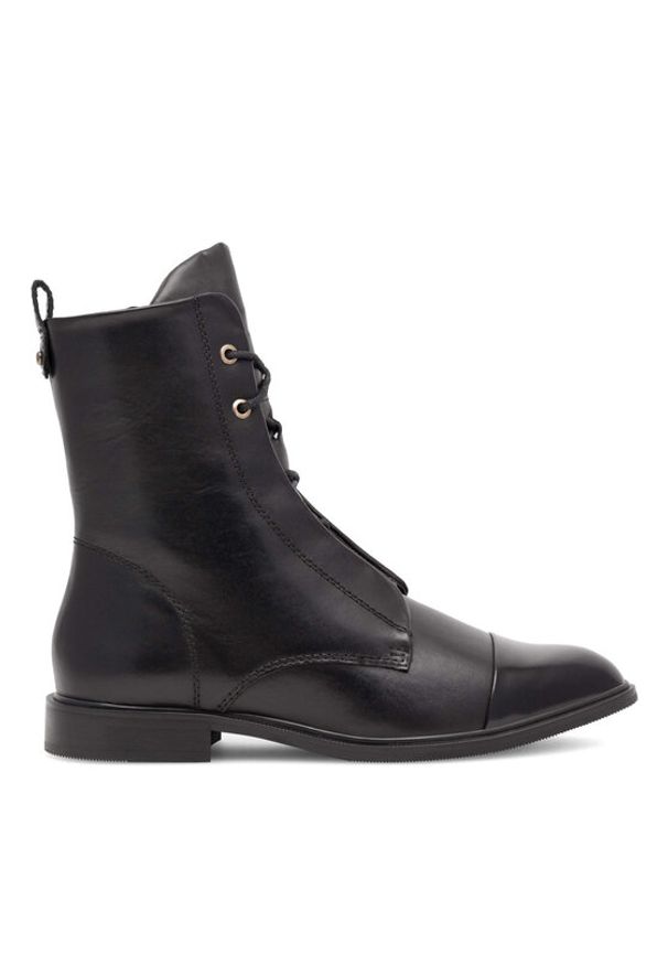 Sergio Bardi Trzewiki RST-A1008-02SB Czarny. Kolor: czarny. Materiał: skóra