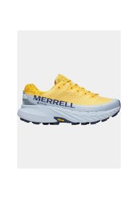 Damskie buty do biegania w terenie Merrell Agility Peak 5 GTX. Kolor: żółty, wielokolorowy, szary