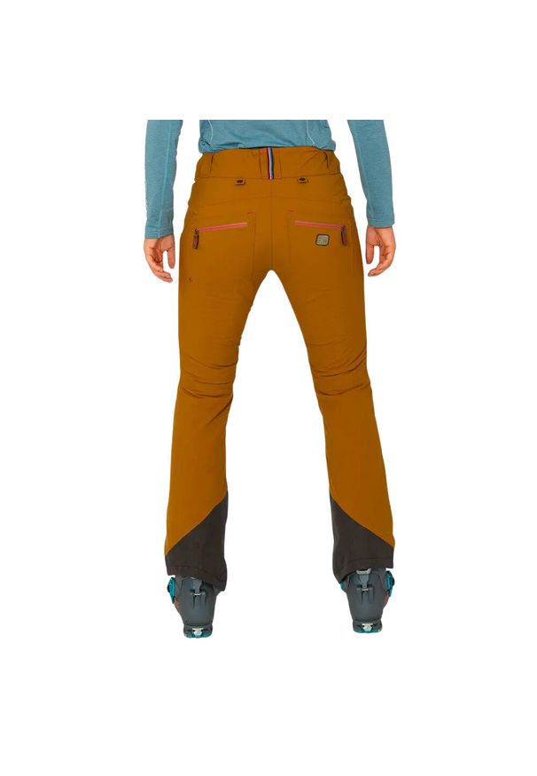 ELEVENATE - Spodnie narciarskie dla kobiet Elevenate Zermat. Kolor: brązowy. Sezon: zima. Sport: narciarstwo