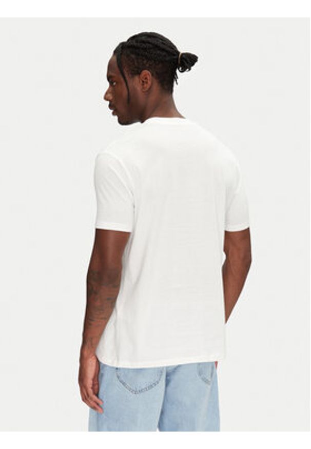 Armani Exchange T-Shirt XM000558 AF10358 U0009 Biały Regular Fit. Kolor: biały. Materiał: bawełna