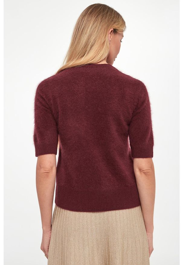 Marella - Sweter damski wełniany Jim MARELLA MONOHROME. Materiał: wełna