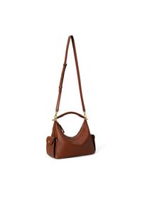 Lauren Ralph Lauren - LAUREN RALPH LAUREN Torebka 431P06064001 Brązowy. Kolor: brązowy. Materiał: skórzane #3