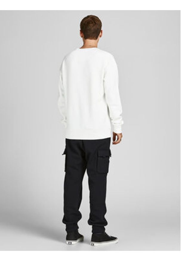 Jack & Jones Bluza Star 12208182 Biały Relaxed Fit. Kolor: biały. Materiał: syntetyk
