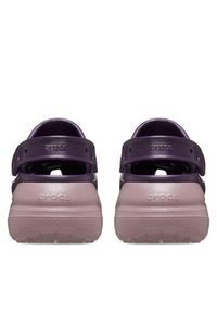 Crocs Klapki Classic Crush Clog 207521 Fioletowy. Kolor: fioletowy