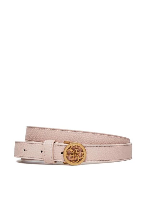 Guess Pasek Damski Laryn (BA) Belts BW9080 P4120 Różowy. Kolor: różowy. Materiał: skóra