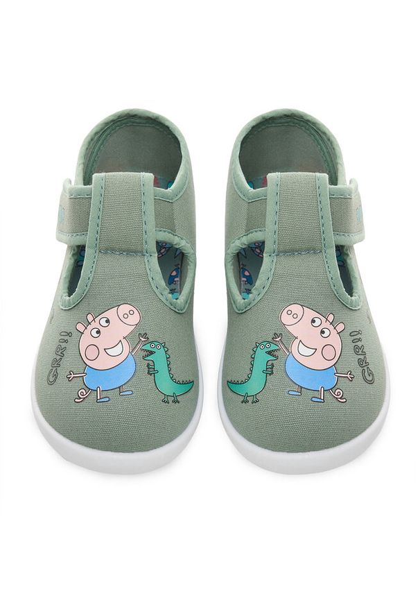 Kapcie Peppa Pig. Kolor: zielony