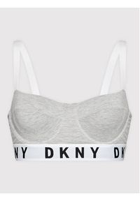 DKNY Biustonosz z fiszbiną DK4521 Szary. Kolor: szary. Materiał: bawełna #3