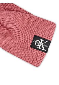 Calvin Klein Opaska materiałowa Mono Logo Patch K60K612660 Różowy. Kolor: różowy. Materiał: materiał, bawełna