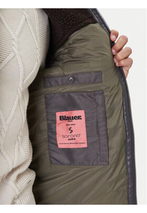 Blauer Kurtka zimowa ORGAN 25WBLUC02028 Zielony Regular Fit. Kolor: zielony. Materiał: syntetyk. Sezon: zima