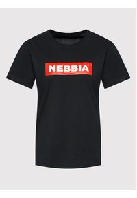 NEBBIA T-Shirt 592 Czarny Regular Fit. Kolor: czarny. Materiał: bawełna #3